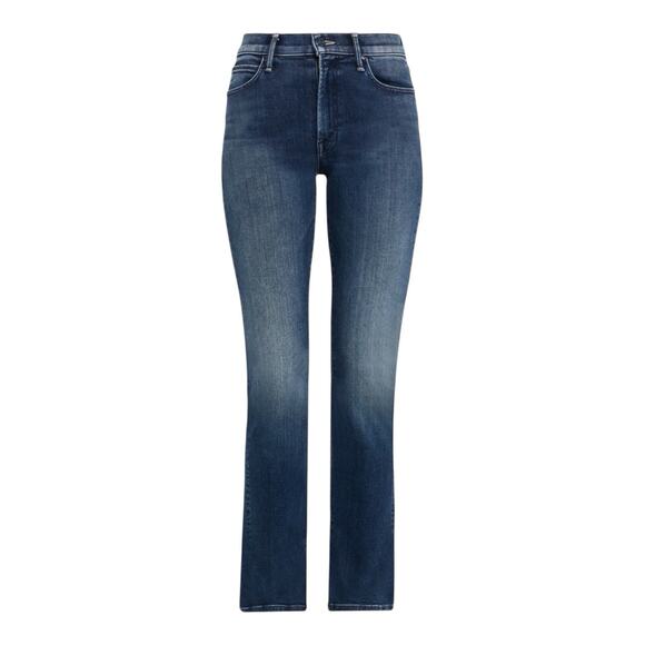 Mother Jeans Rascal Skimp Dark Denim Straight Leg Stretch Jeans NWT Size 26 - Picture 2 of 12